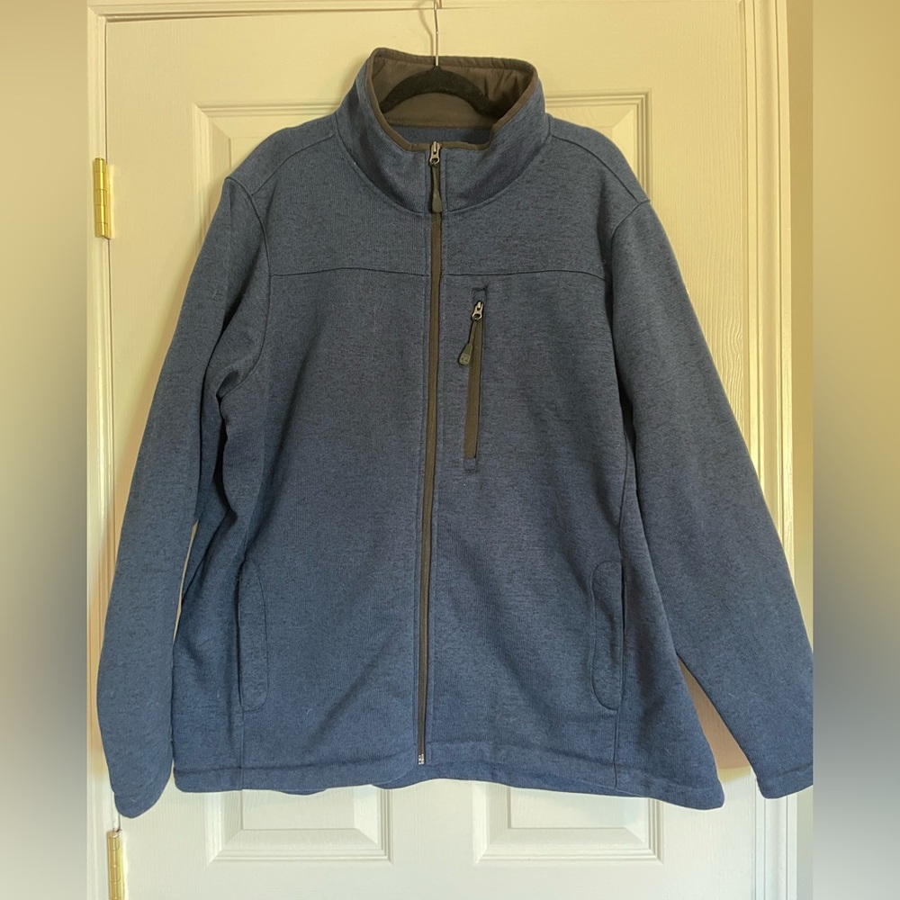Swiss Tech 2XL Men’s Full Zip Sweater